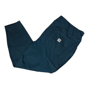 Carhartt 102482 N04 Black Women's Force Midnight Pocket Legging 2X (20W/22W)